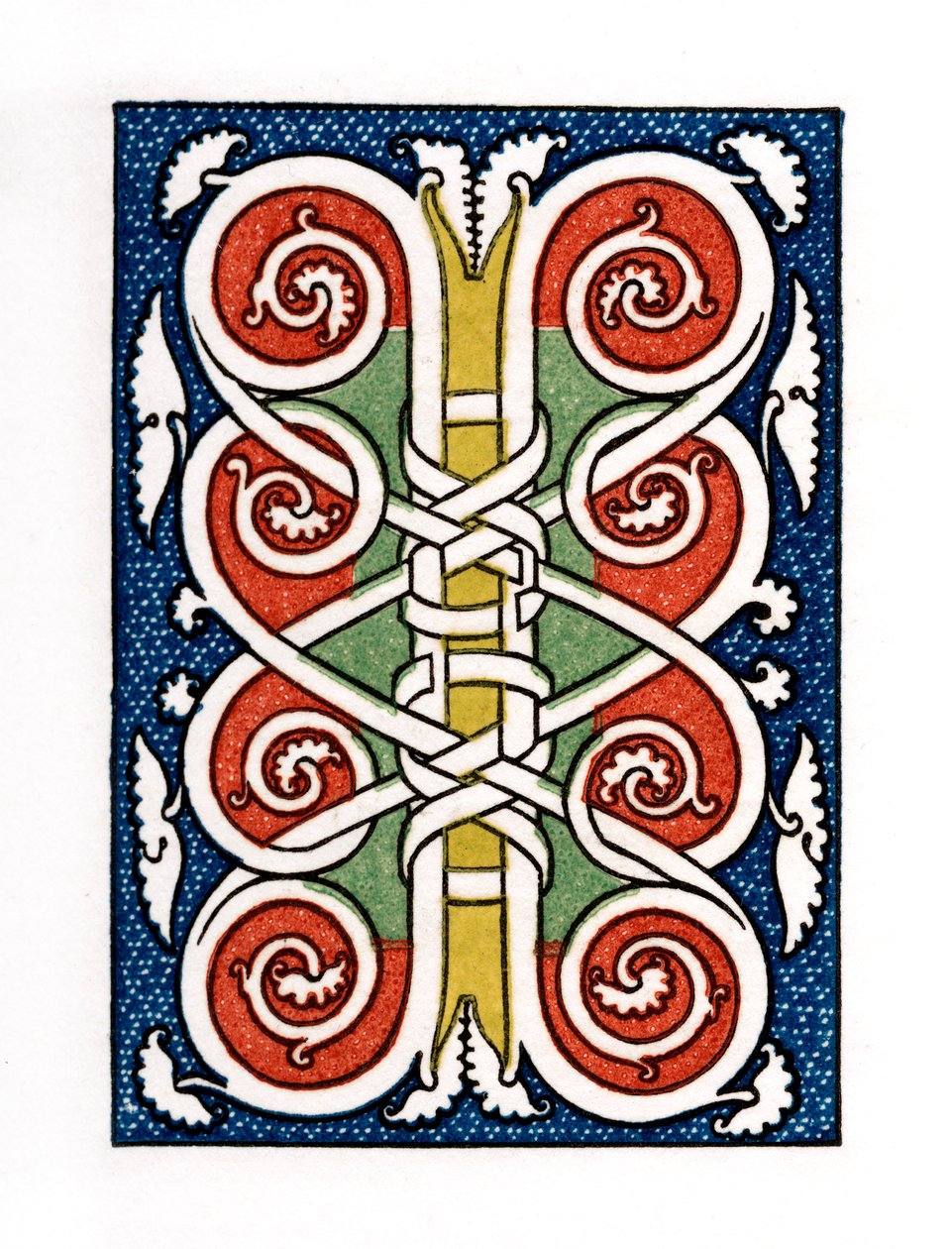 Beginletter I, 1476, 1843 door Henry Shaw
