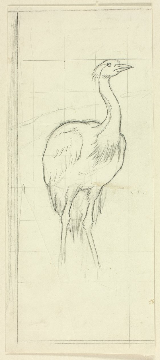 Staande vogel door Henry Stacy Marks