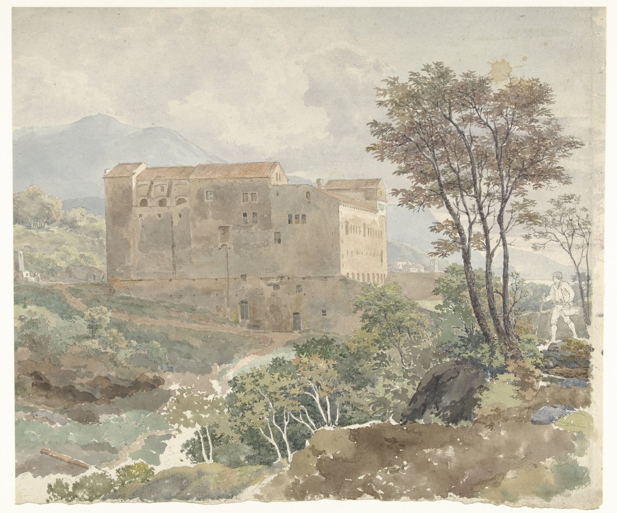 Landschap bij Vietri door Henry Swinburne