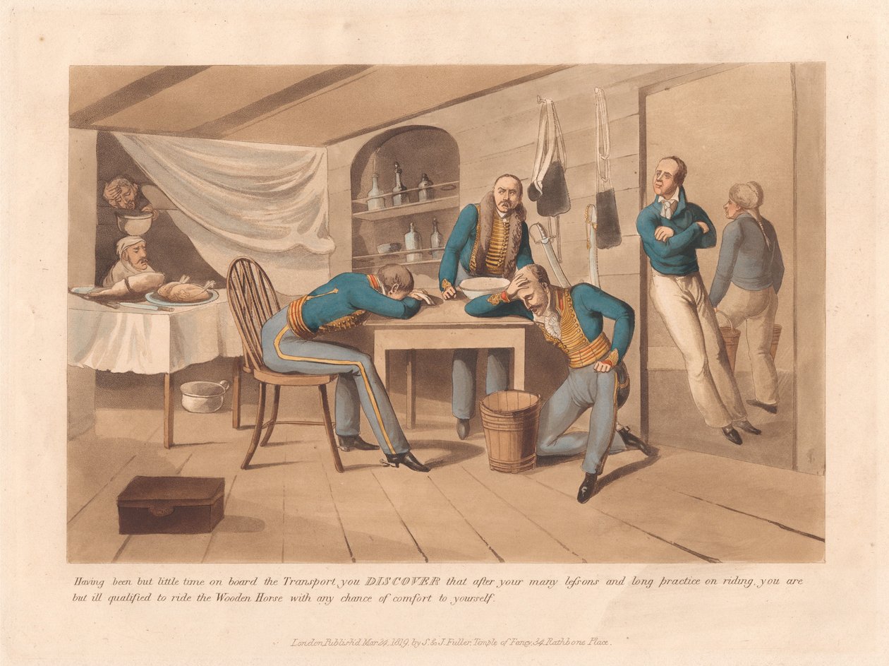 Reeks van zeven: [Militaire ontdekkingen] door Henry Thomas Alken