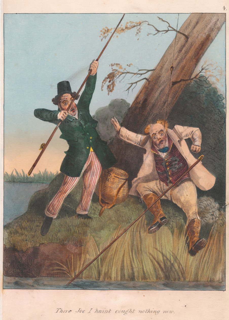 Set van twaalf met titelpagina: Sporting Satirist door Henry Thomas Alken