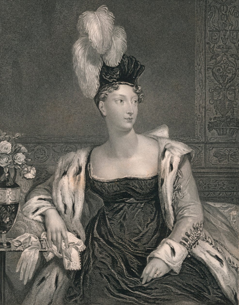 Prinses Charlotte van Wales door Henry Thomas Ryall