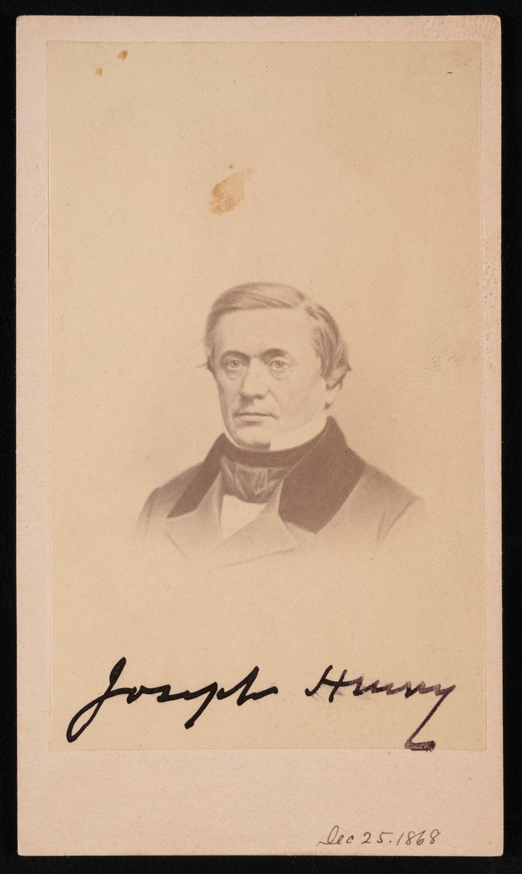 Portret van Joseph Henry 1797-1878 door Henry Ulke