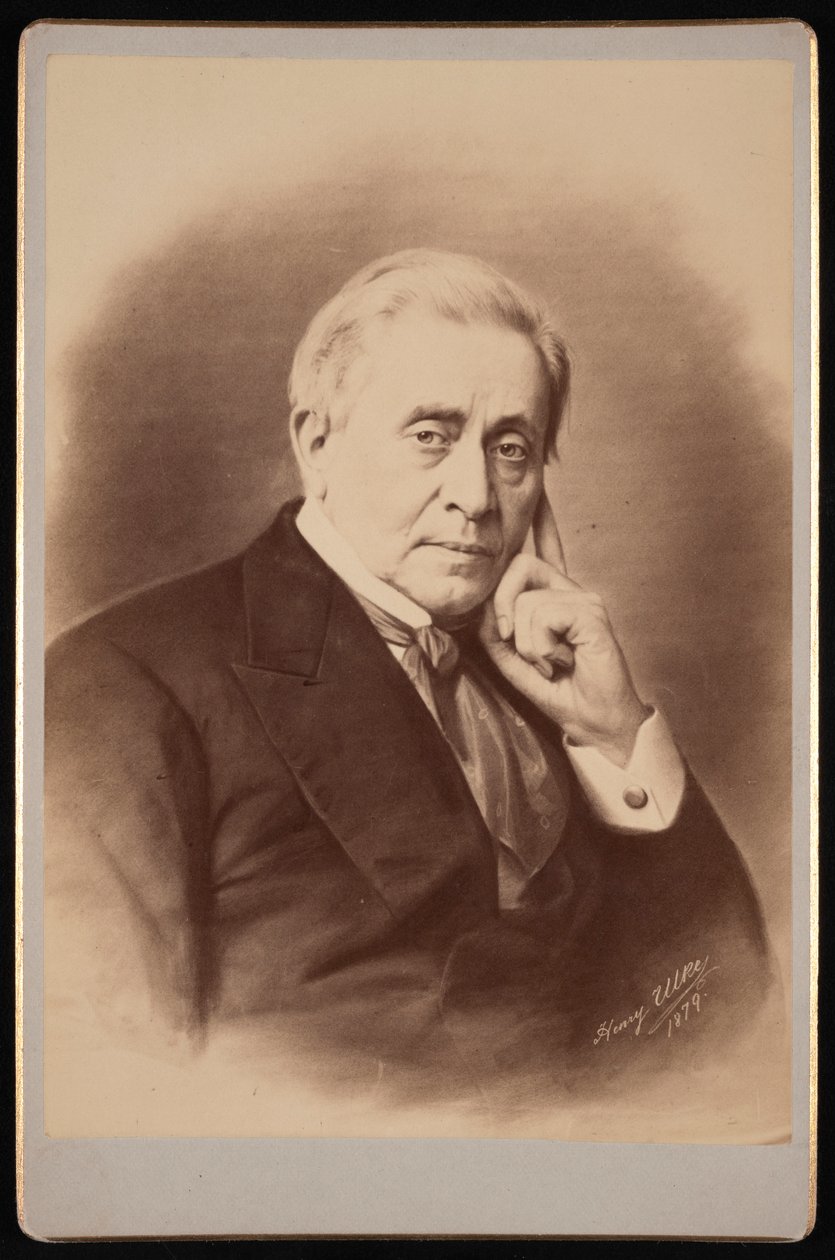 Portret van Joseph Henry door Henry Ulke