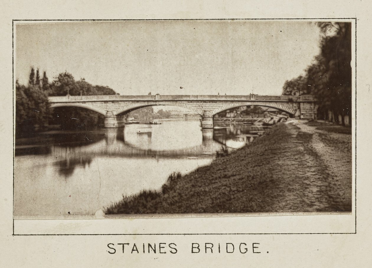 Brug Staines door Henry W. Taunt