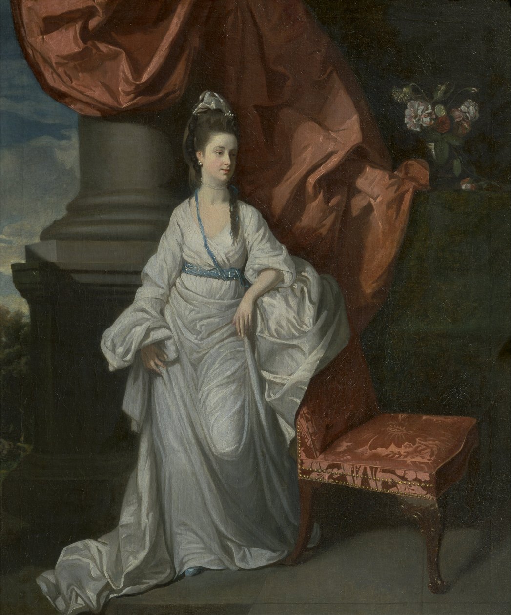 Lady Grant, echtgenote van Sir James Grant, Bt. door Henry Walton