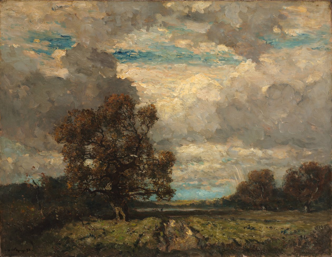 De eenzame schildwacht door Henry Ward Ranger