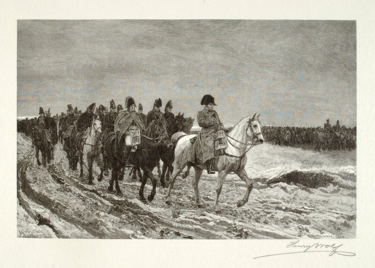 1814 Campagne van Frankrijk door Henry Wolf