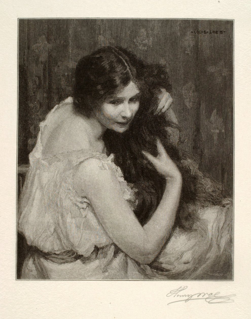Miranda door Henry Wolf