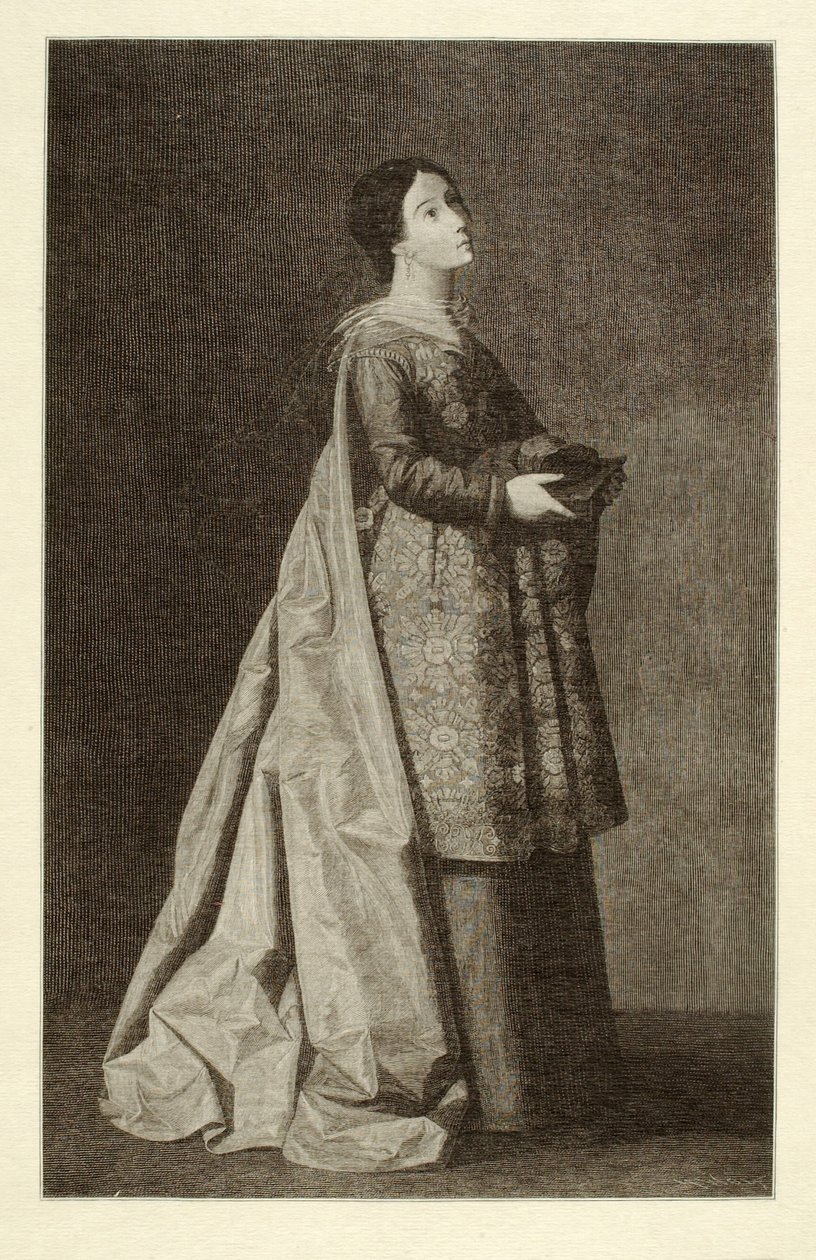 Portret van een dame door Henry Wolf