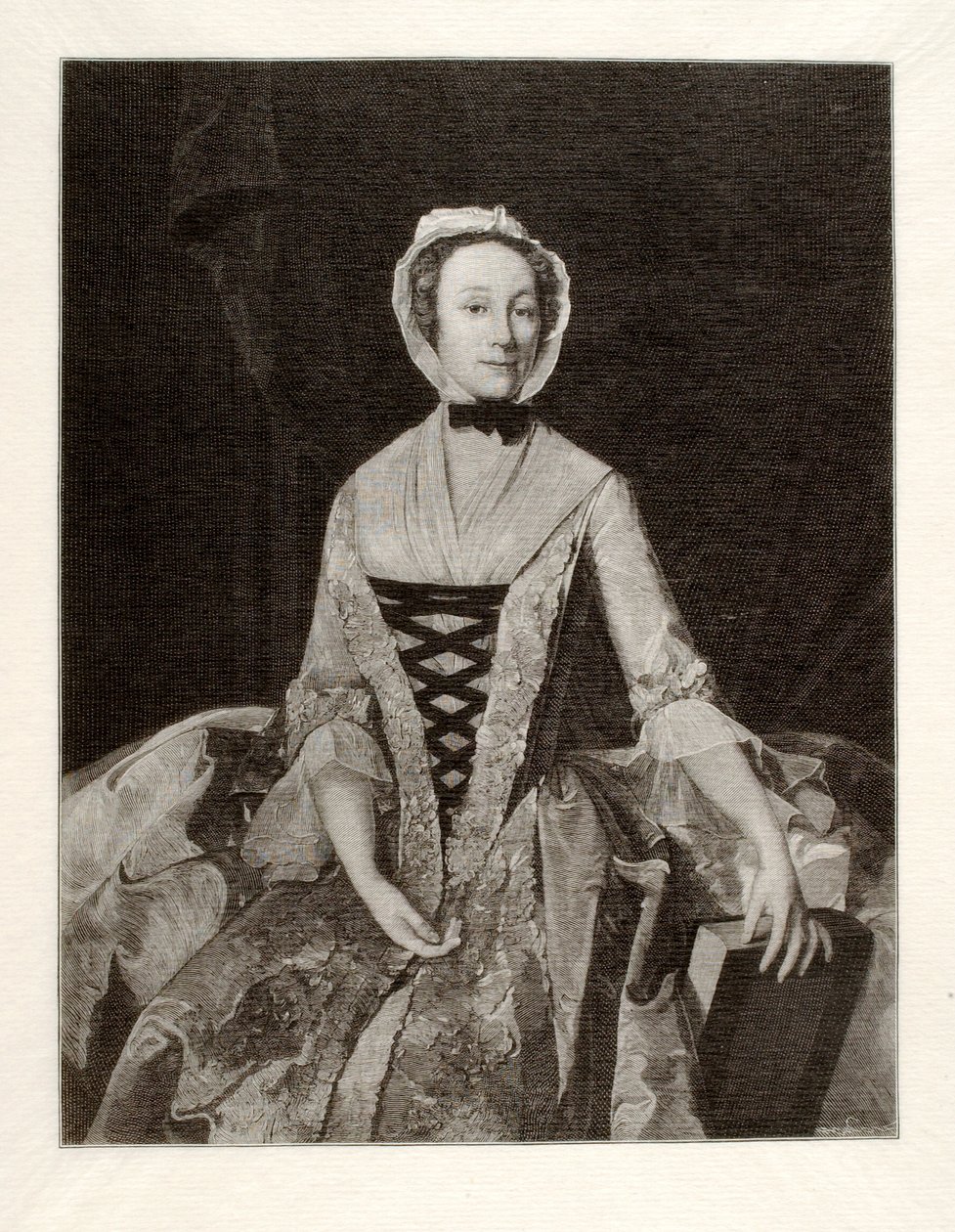 Selina, gravin van Huntington door Henry Wolf