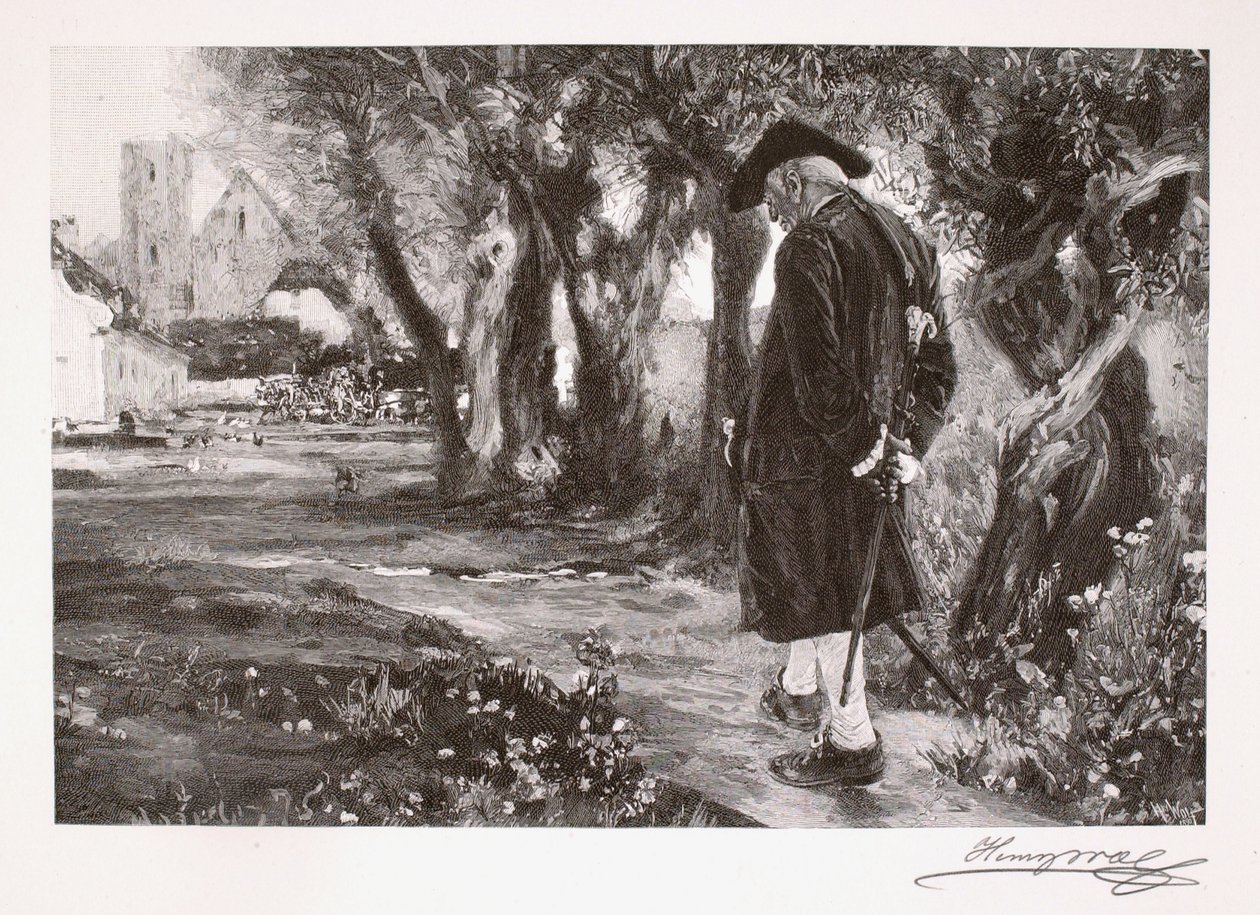 De Promenader door Henry Wolf