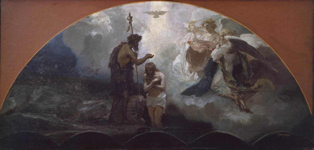 De Doop van Christus door Henryk Siemiradzki