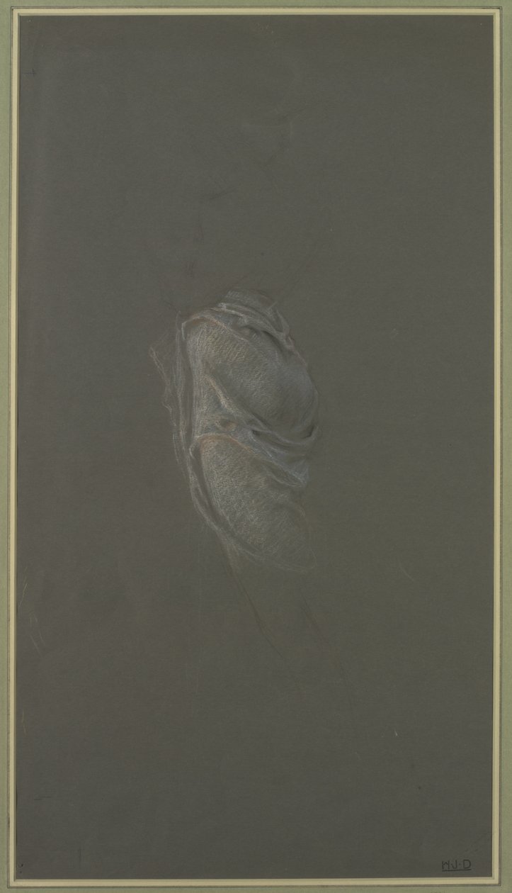 Draperiestudie voor 