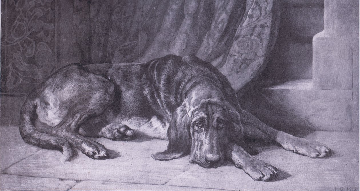 De wachter, Bibbys Jaarboek, 1916-17 door Herbert Thomas Dicksee