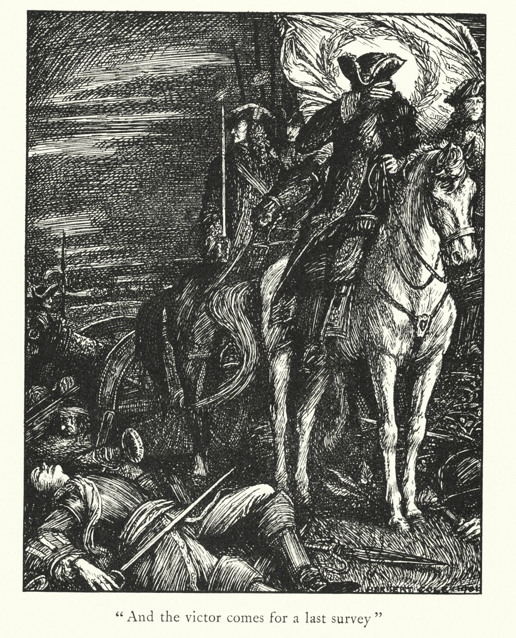 Legenden van Ingoldsby: De zwarte muisparkiet (litho) door Herbert Cole