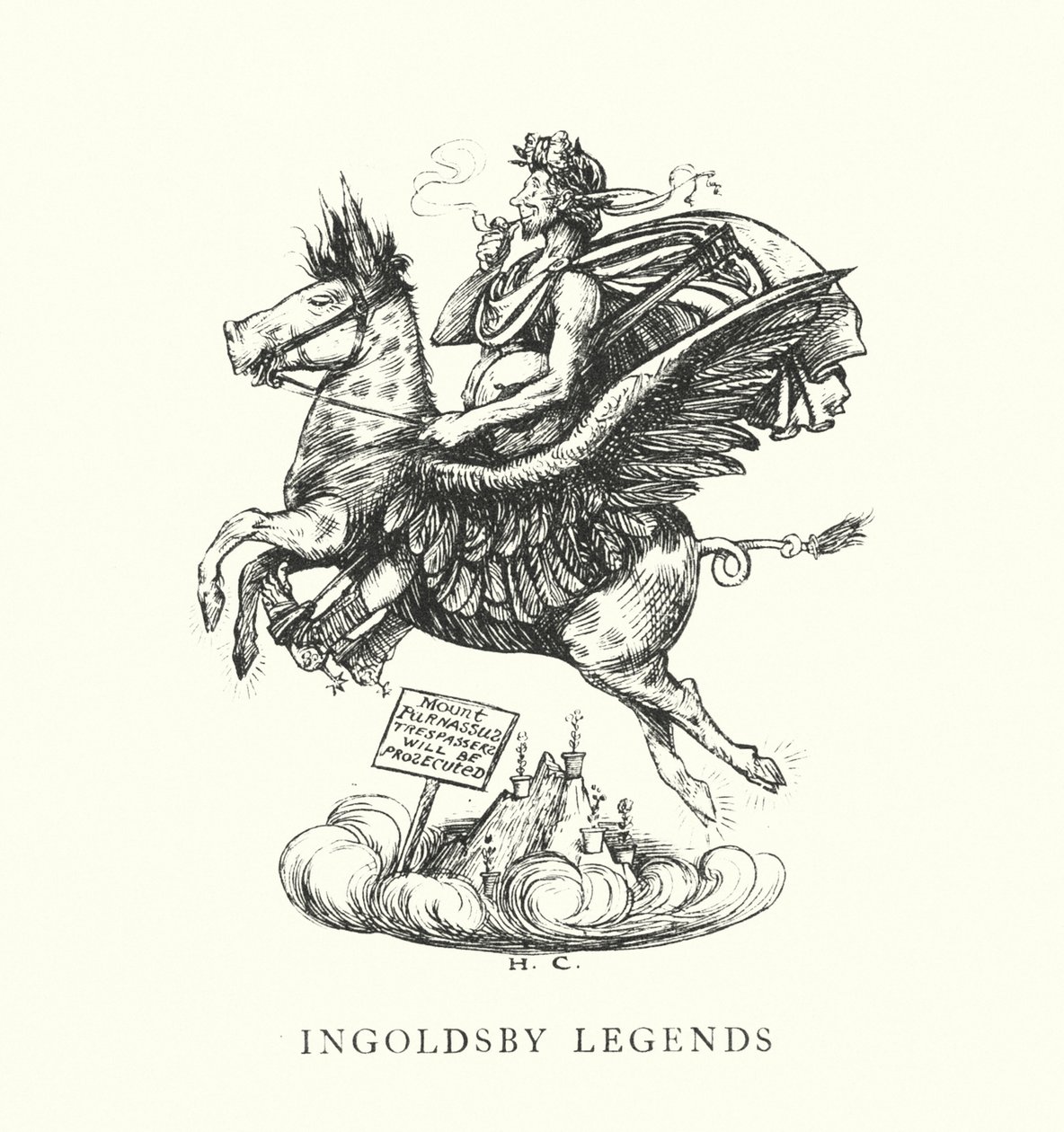 De legendes van Ingoldsby (litho) door Herbert Cole