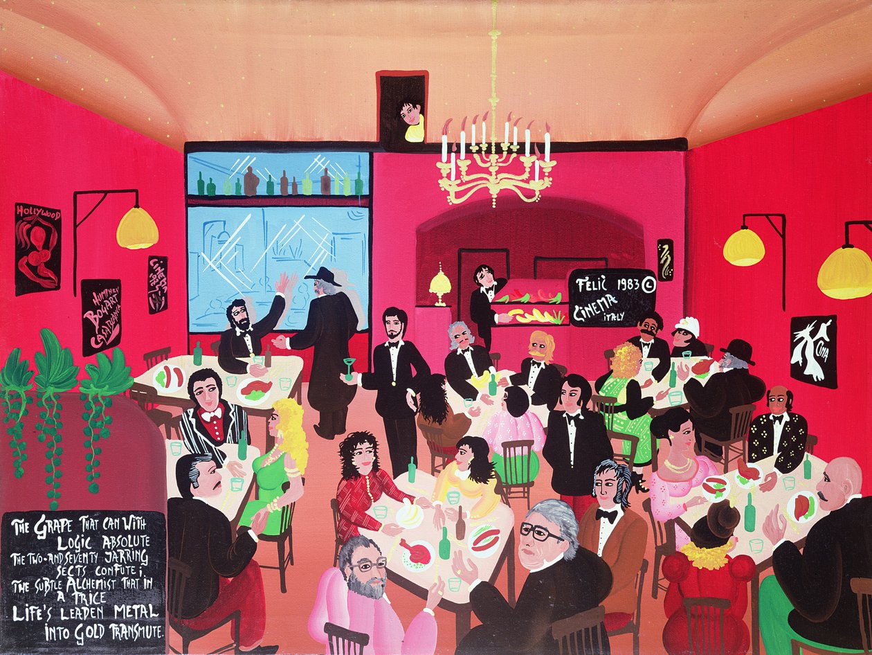 Cinema Stalia (Grieks restaurant) door Herbert Hofer