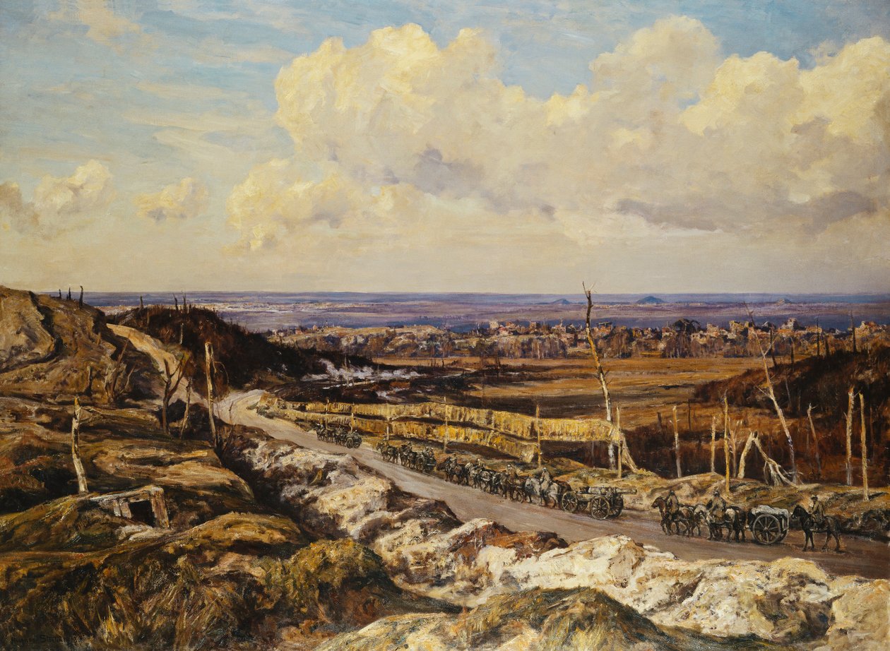 Eerste Wereldoorlog 1918 door Herbert Hughes Stanton