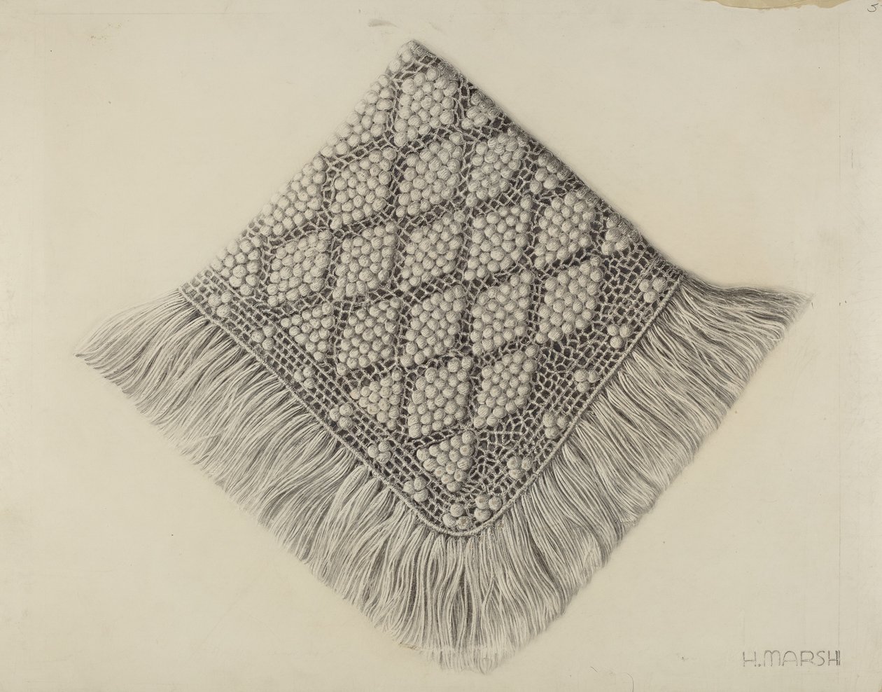Gehaakte Doily door Herbert Marsh