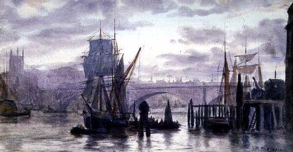 Op de Theems door Herbert Menzies Marshall