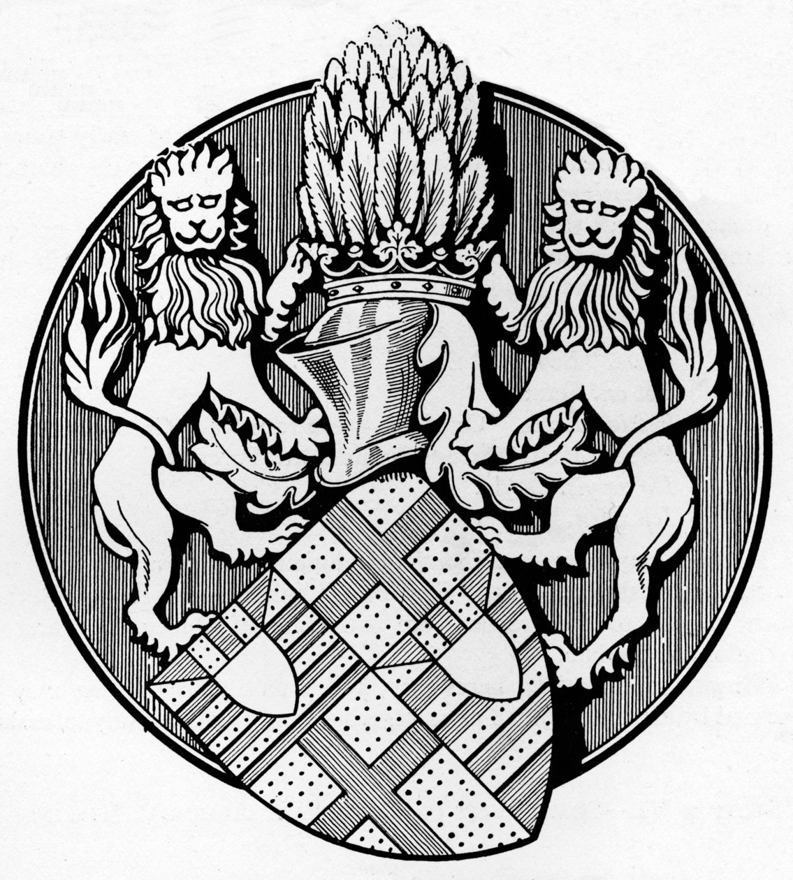 Van het zegel van graaf Edmund de Mortimer, 1400, ca. 1926 door Herbert Norris