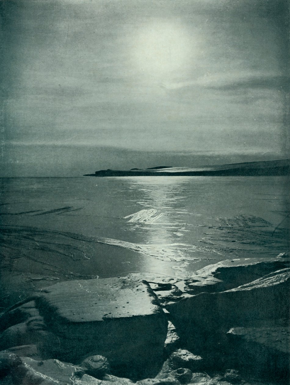 Het Bevriezen van de Zee, ca. 1910-1913, 1913 door Herbert Ponting