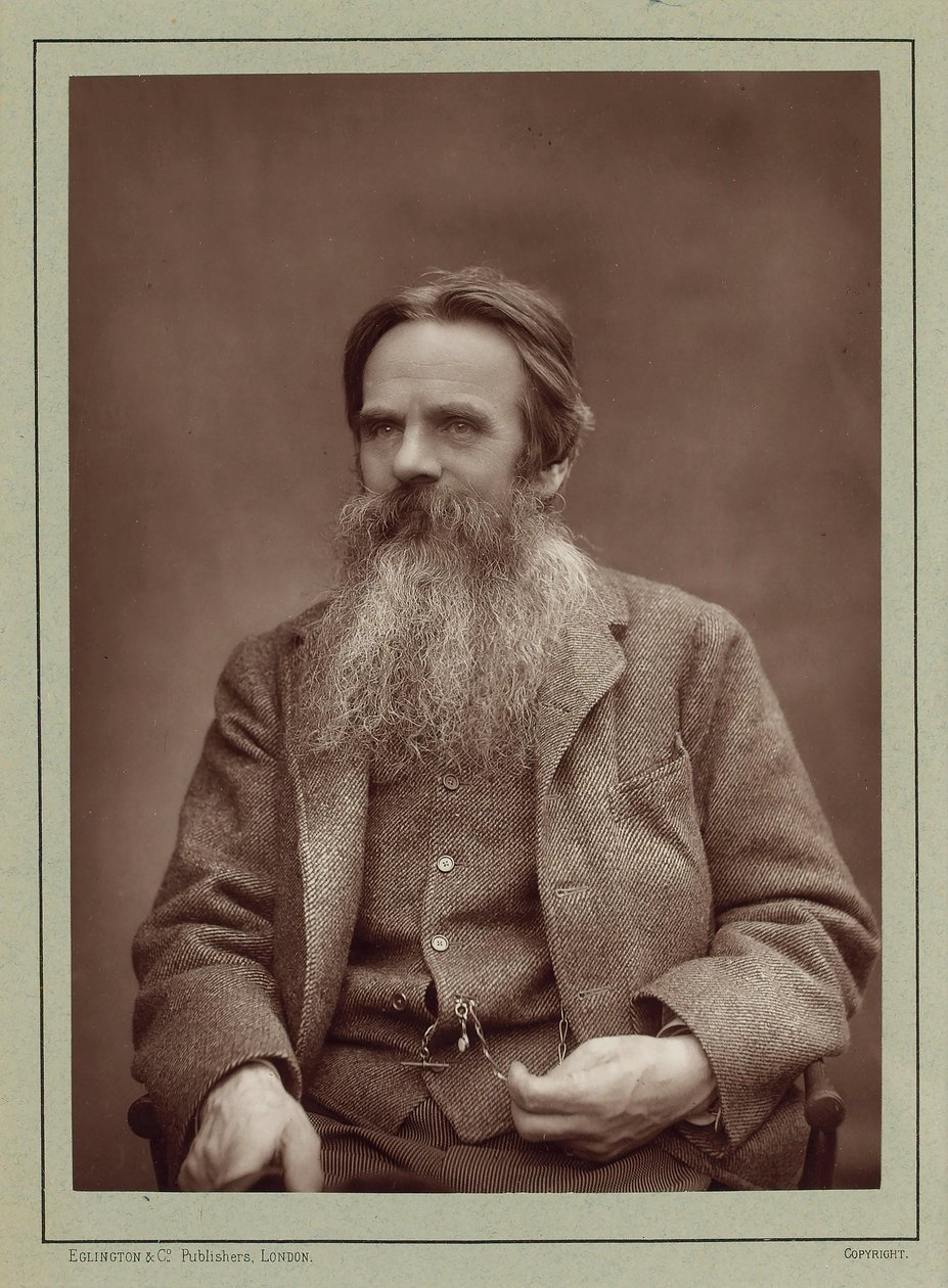 Portret van de schilder William Holman Hunt door Herbert Rose Barraud