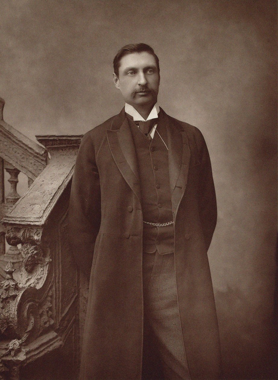 Portret van de schrijver Sir Henry Rider Haggard door Herbert Rose Barraud
