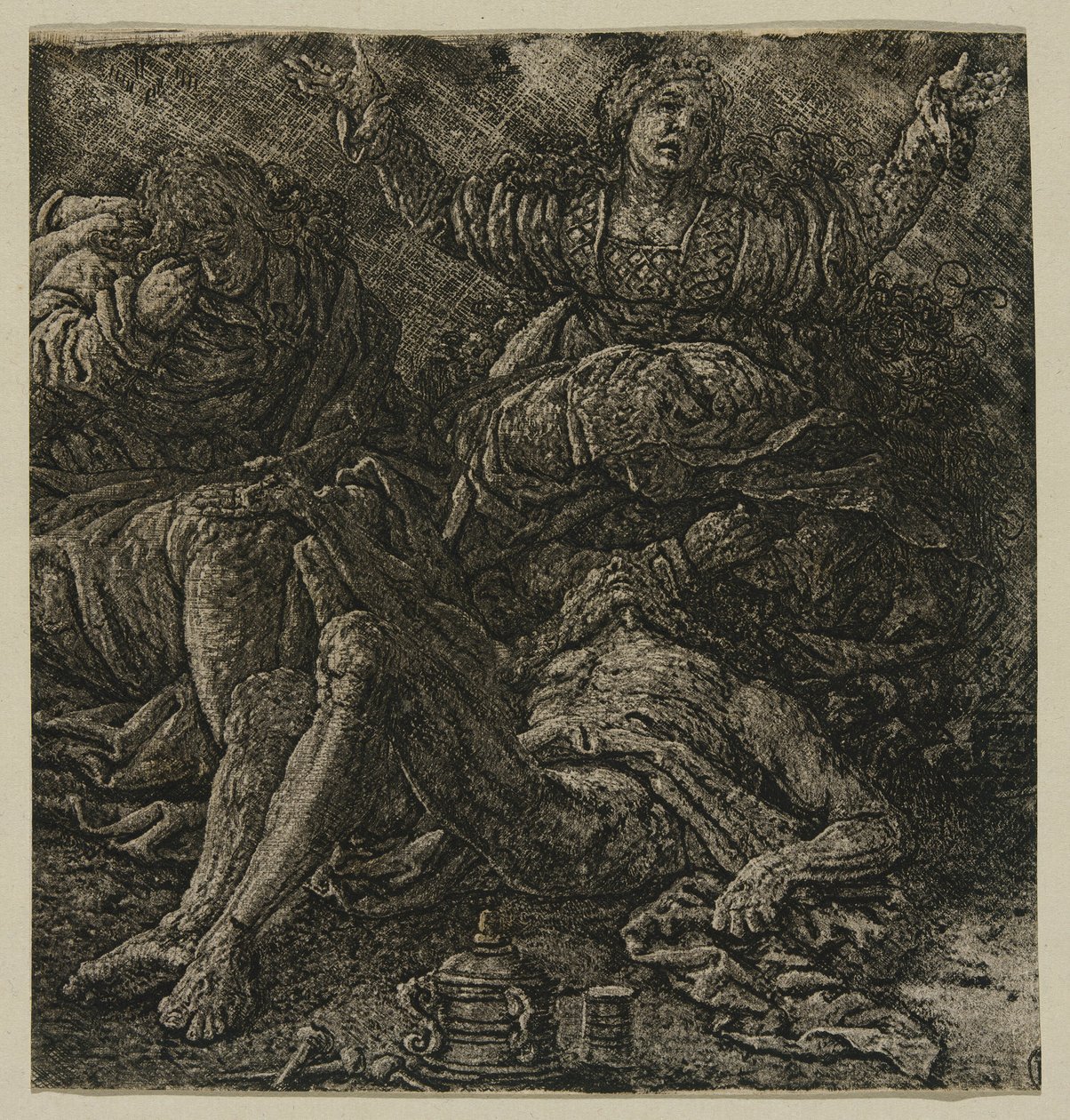 De klaagzang door Hercules Segers