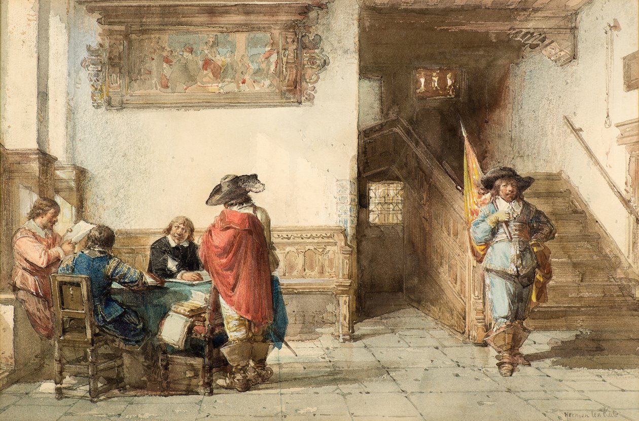 Een Oorlogsraad door Herman Frederick Carel Ten Kate