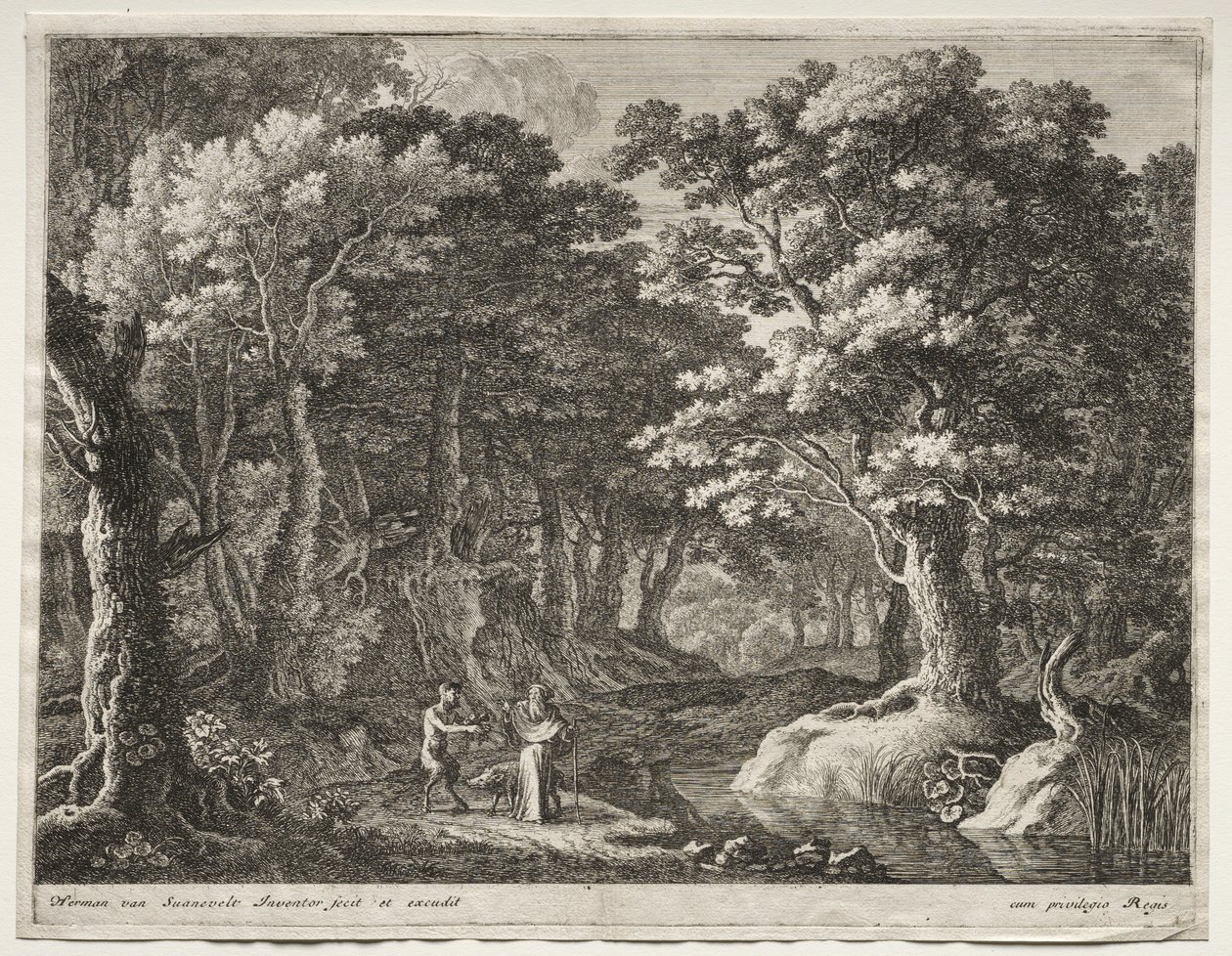 De Boetelingen: De Verleiding van Sint Antonius door Herman van Swanevelt