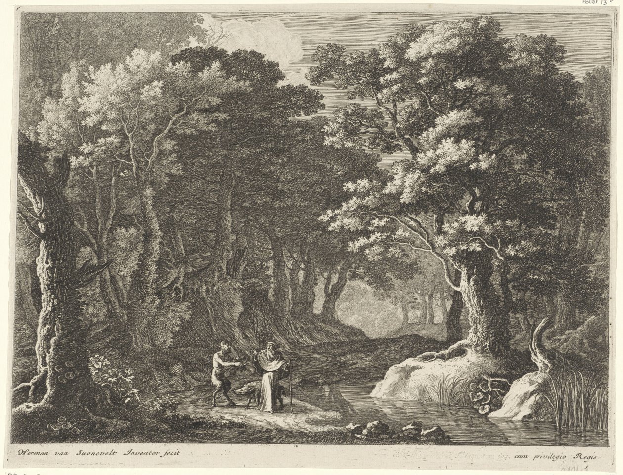 Verzoeking van de H. Antonius de Grote door Herman van Swanevelt