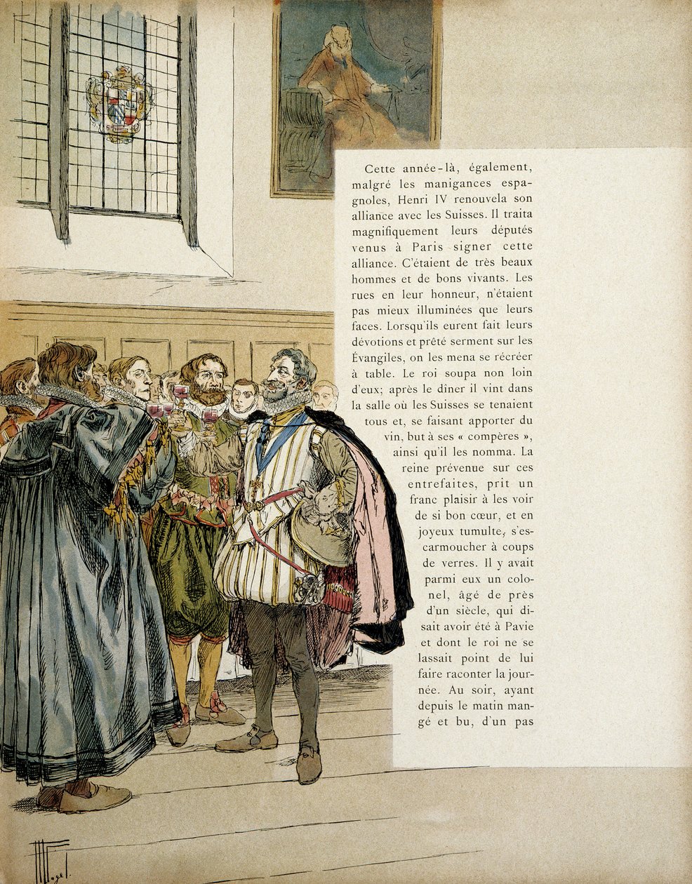 Hendrik IV door Hermann Vogel