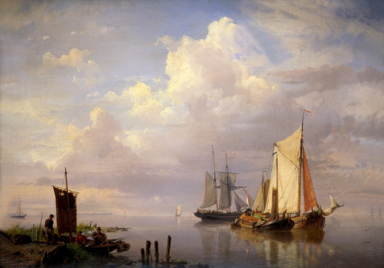 Een kalmte door Hermanus Koekkoek