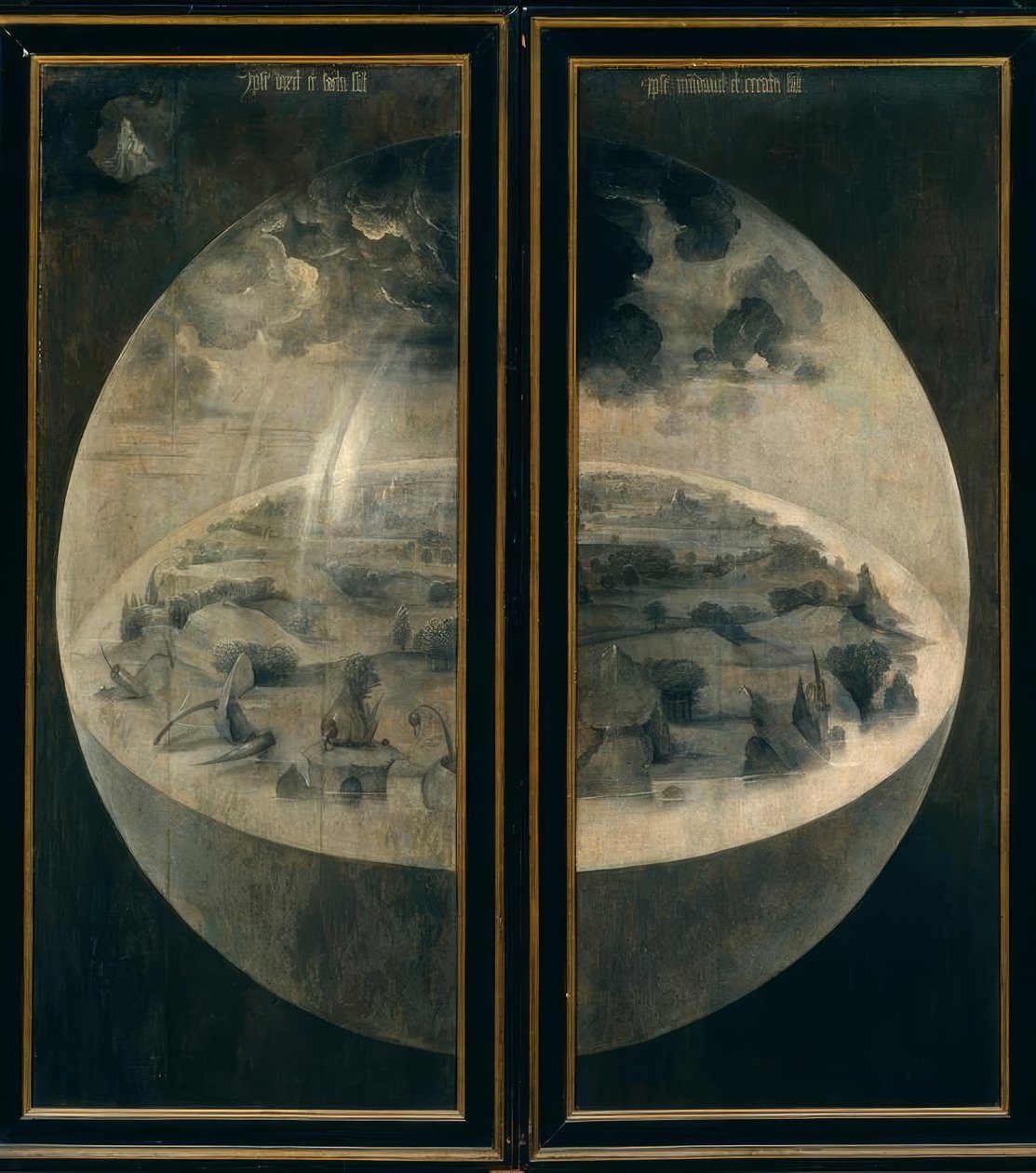 De schepping van de wereld door Hieronymus Bosch