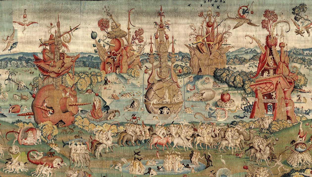 De Tuin Der Lusten (ca. 1560) door Hieronymus (after) Bosch