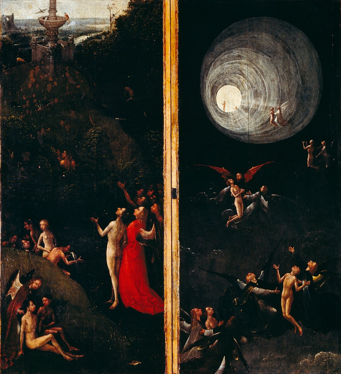 Opstijging in Empyrean door Hieronymus Bosch