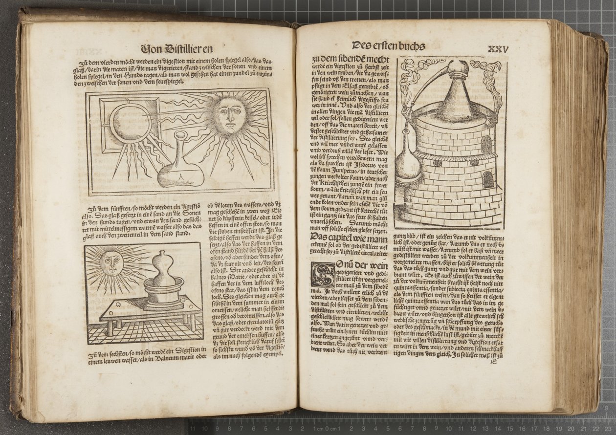 Das Buch zu Distillieren door Hieronymus Brunschwig