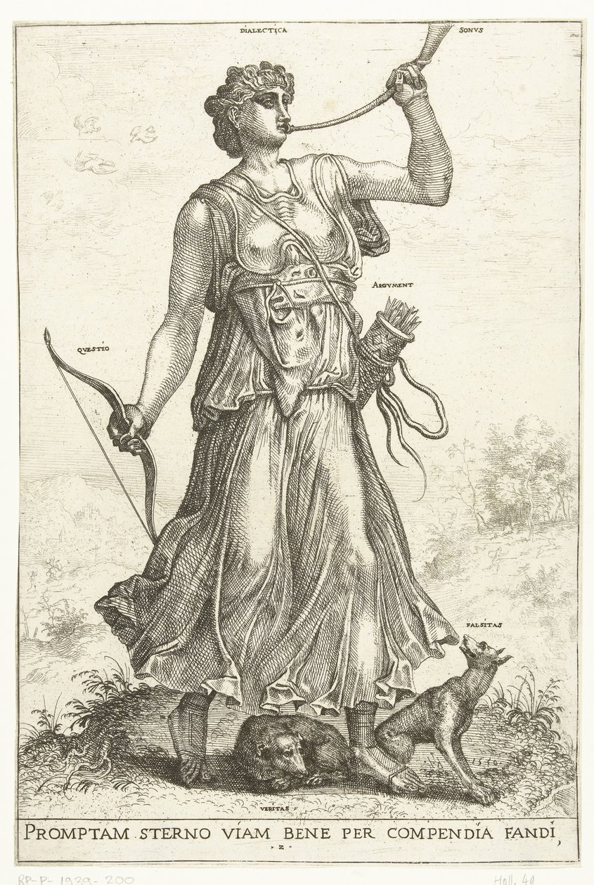 Dialectiek door Hieronymus Cock