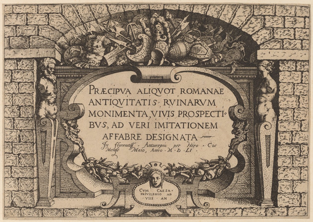 Titelpagina door Hieronymus Cock