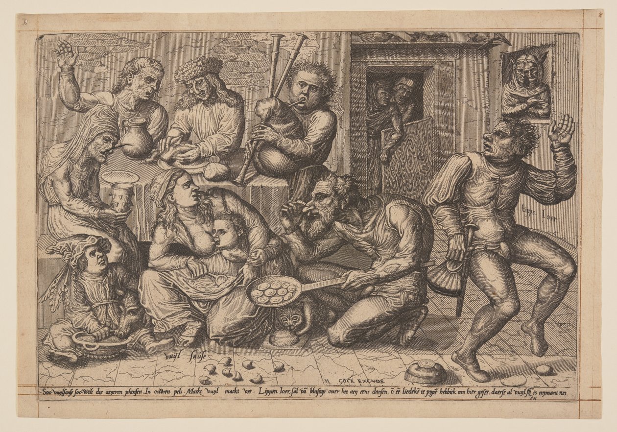 Vuyl Sause door Hieronymus Cock