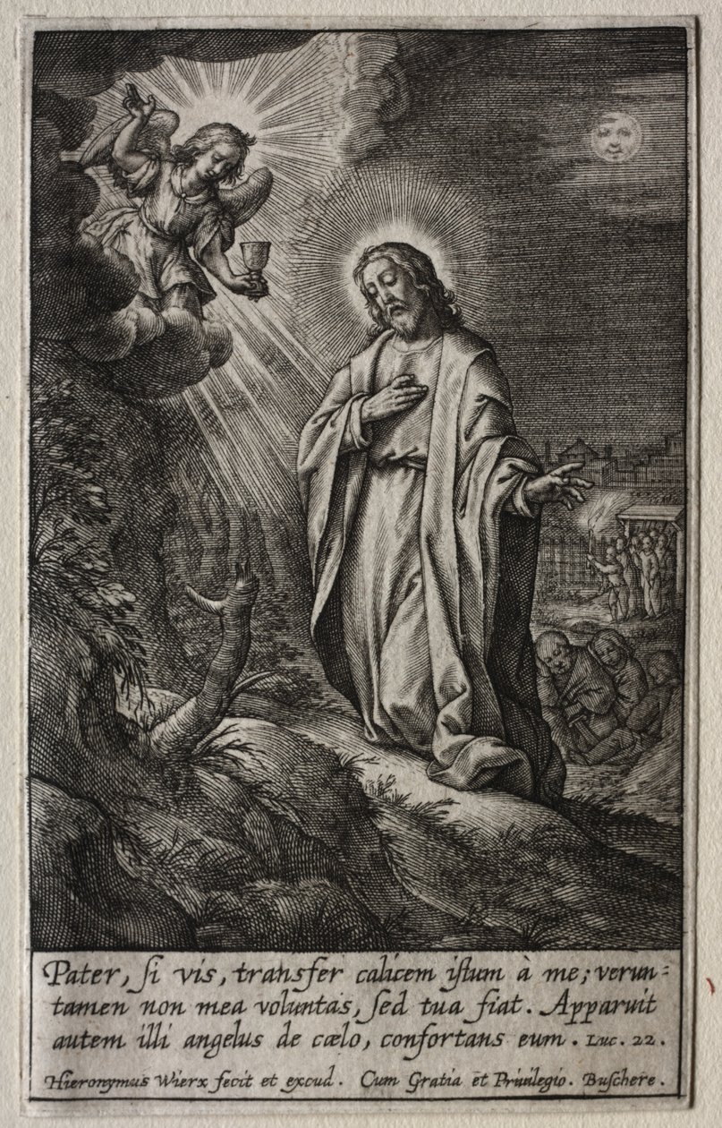 De Passie van Christus door Hieronymus Wierix