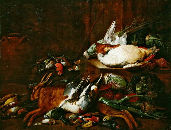 De voorraadkamer door Hieronymus the Elder Galle