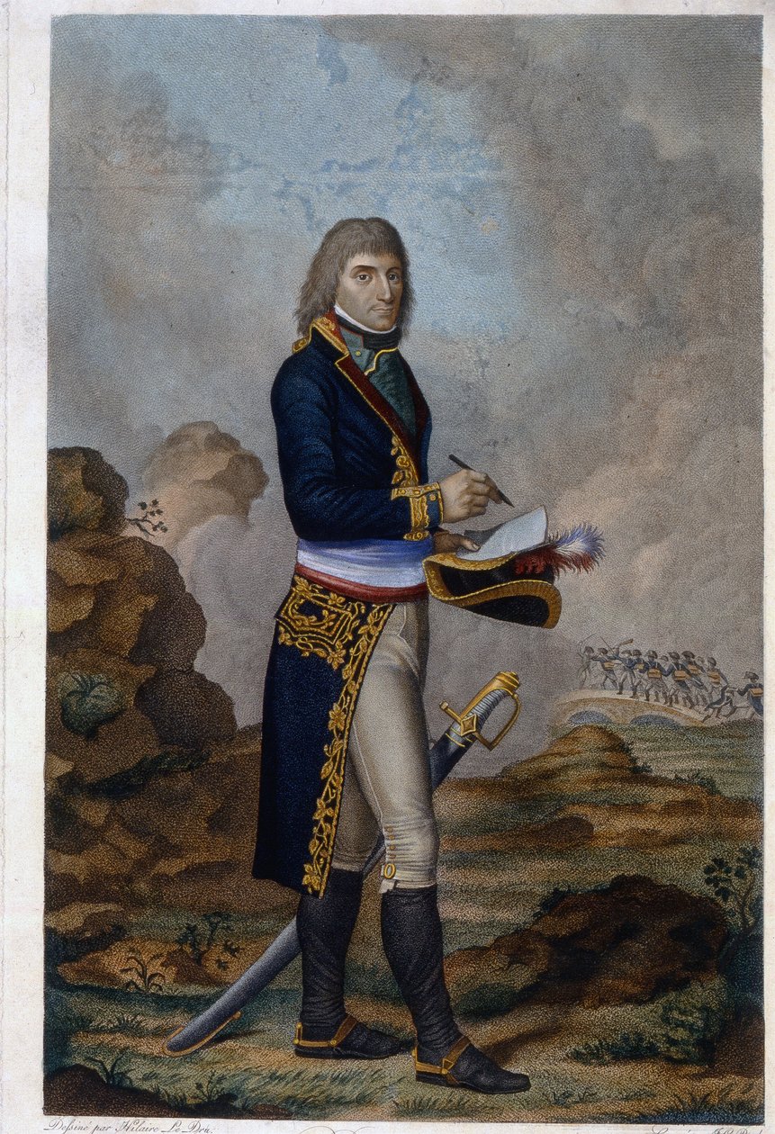Portret van keizer Napoleon Bonaparte (1769-1821) door Hilaire Ledru