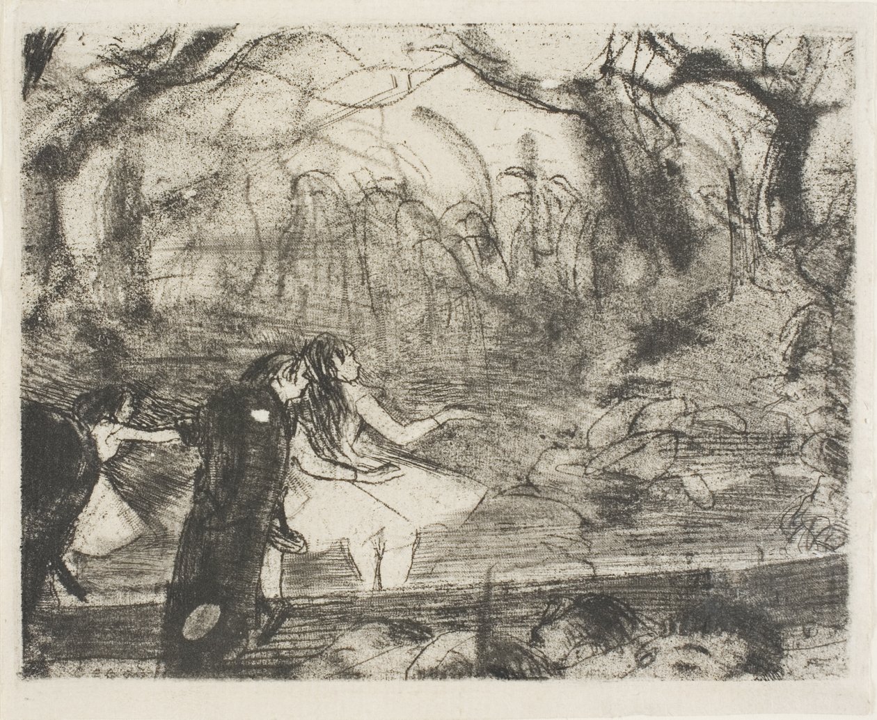 Op podium III door Hilaire Germain Edgar Degas