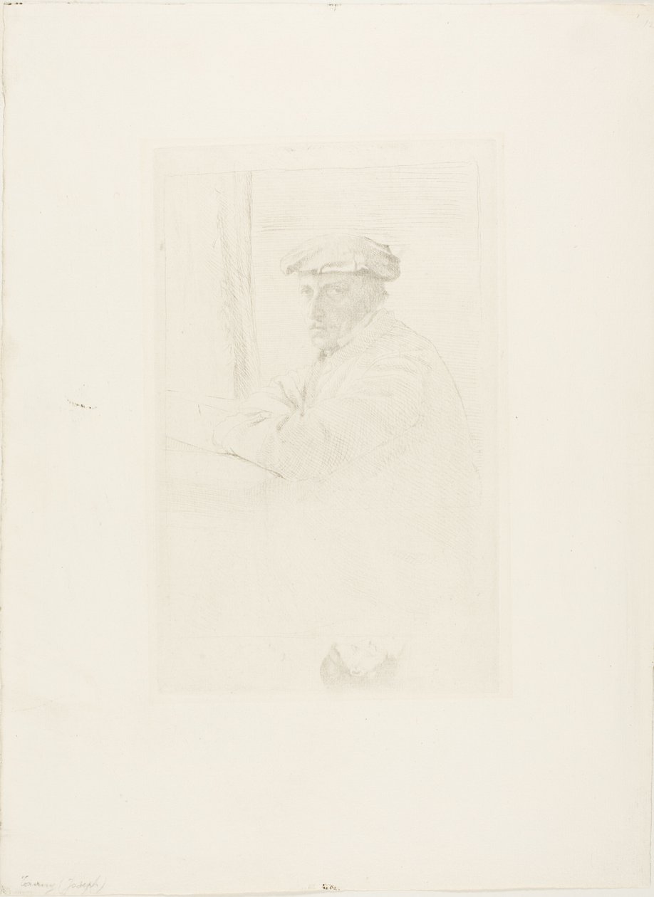 De graveur Joseph Tourny door Hilaire Germain Edgar Degas