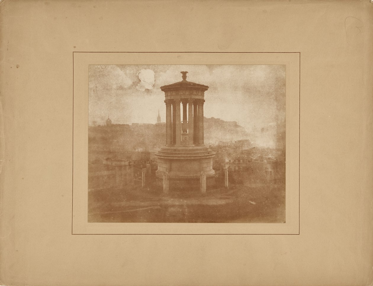 [Calton Hill, het Dugald Stewart Monument]. door Hill and Adamson