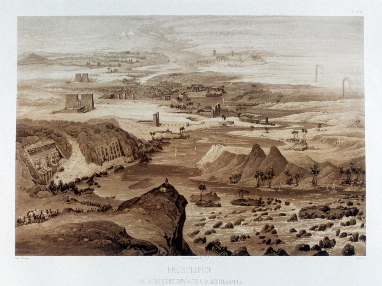 Van de Tweede Cataract tot de Middellandse Zee, Egypte door Himely