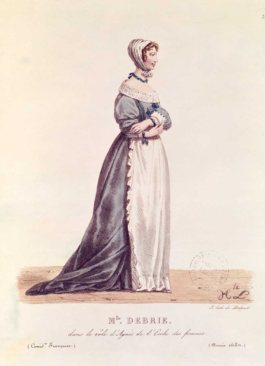 Madame Debrie in de rol van Agnes in 